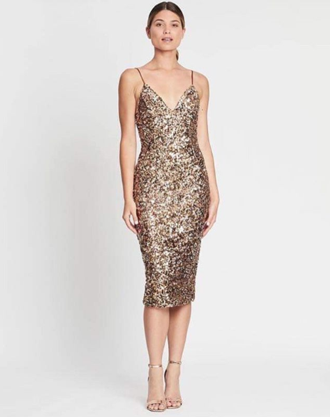 Shona Joy Faye midi dress Size 12 for rent on The Volte - main image