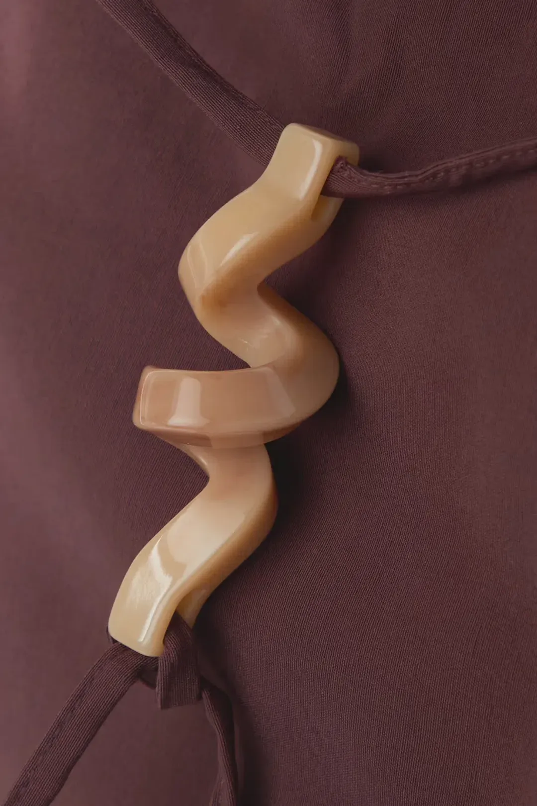 Cult Gaia Castila Embellished Halterneck Midi Dress Plum Size XS / Au 6 for rent on The Volte - main image