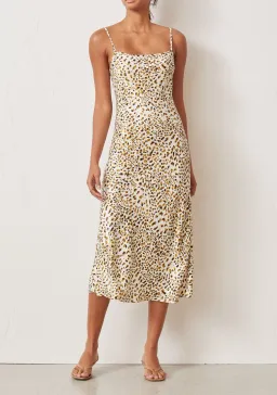 Bec & Bridge Catalonia Midi Dress Print Size 10 for rent on The Volte - image 1