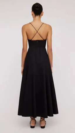 Scanlan Theodore Parachute Strappy Dress in Black Size AU 6  for rent on The Volte - image 3