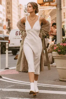 Spell Rosalie Jacquard Slip White Size M / AU 10 for rent on The Volte - image 3