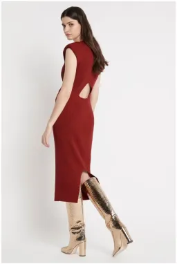 Sass & Bide No More Wishing Dress in Cherry Red Size 6 for rent on The Volte - image 3