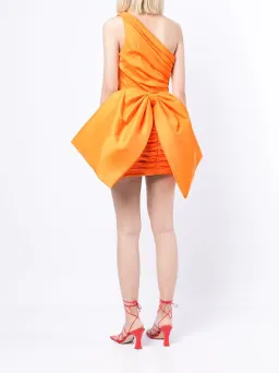 Rachel Gilbert Marco Mini Dress Orange Size 14 for rent on The Volte - image 5
