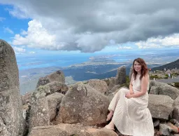 Pilgrim Aaliyah Midi Dress Sand Size 16  for rent on The Volte - image 4