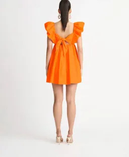 Sheike Bermuda Mini Dress Orange Size 14 / XL for rent on The Volte - image 2