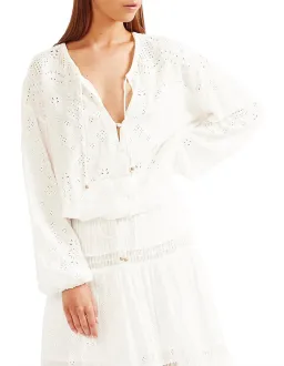 Tigerlilly Xanthe Blouse and Maxi Skirt Set White Size 12 for rent on The Volte - image 4