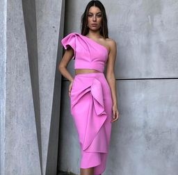 Acler Habana Bodice & Crawford Skirt Set Pink Size 8 for rent on The Volte - image 6