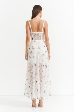 Asilio Botanical Crush Bra Dress White Size 12 for rent on The Volte - image 2