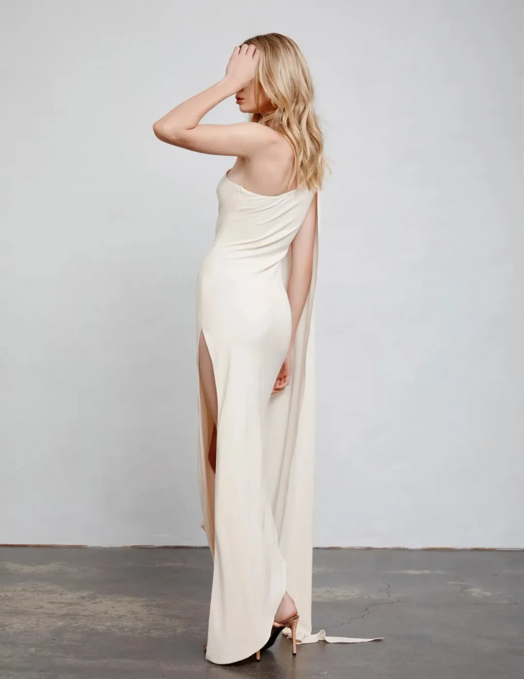 Lexi Riley Dress Cream Size 6 for rent on The Volte - main image