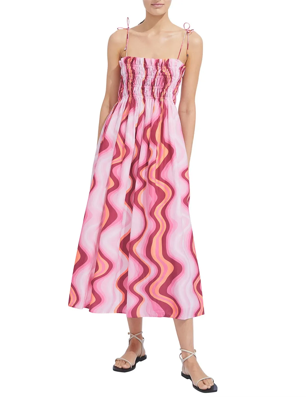 Steele Mirabella Dress Print Size M/Au 10 for rent on The Volte - main image