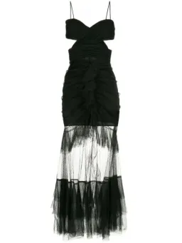 Alice McCall The Only Exception Tulle Maxi Dress Black Size 10 for rent on The Volte - image 4
