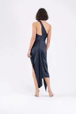 One Fell Swoop Philly Dress Navy Size AU 8 for rent on The Volte - image 3
