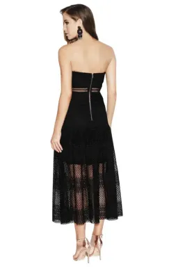 Grace & Hart Show Me Up Midi Black Size AU 8 for rent on The Volte - image 3