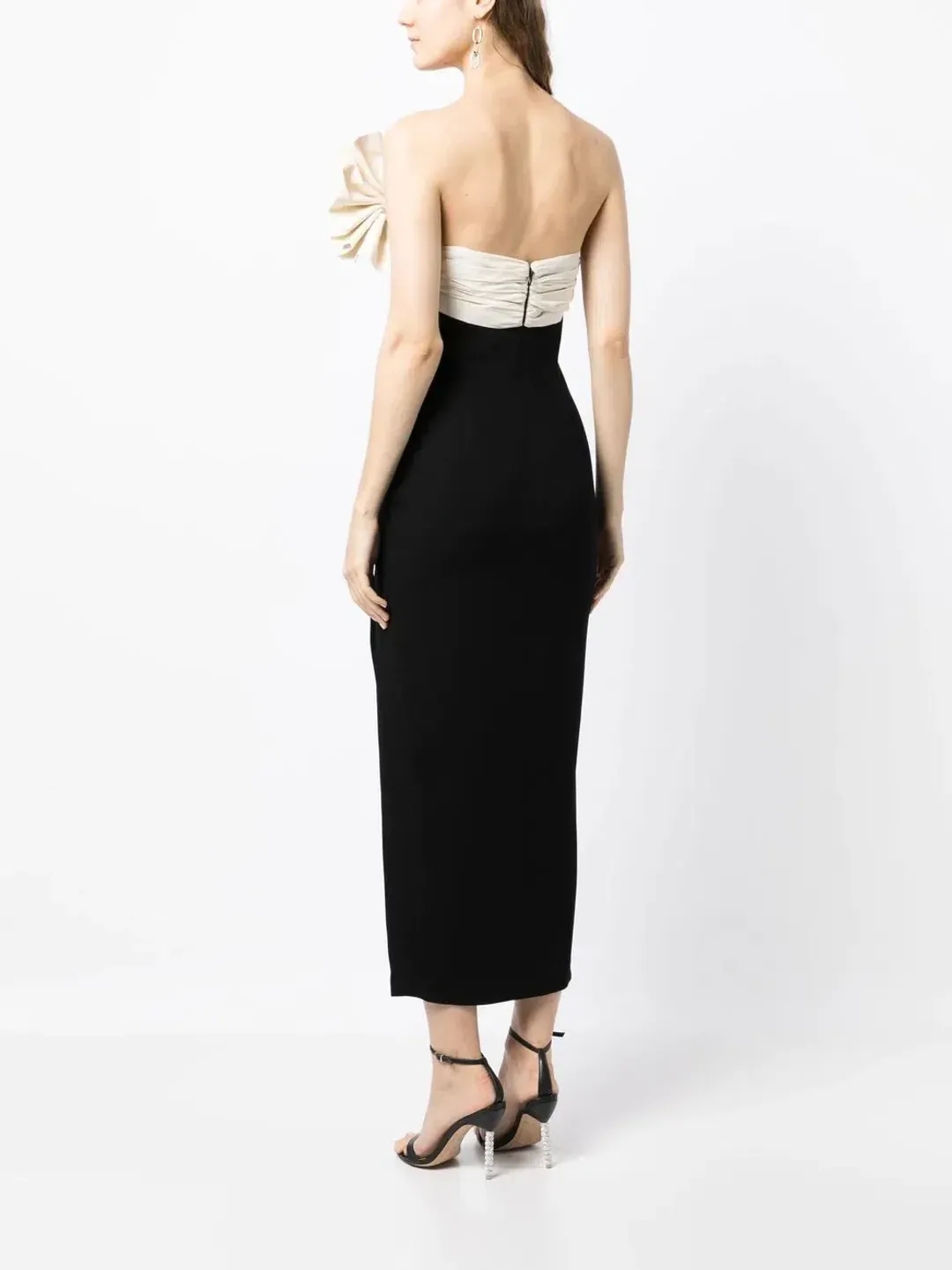 Rachel Gilbert Lavina Dress Black Size 4 / AU 14 for rent on The Volte - main image