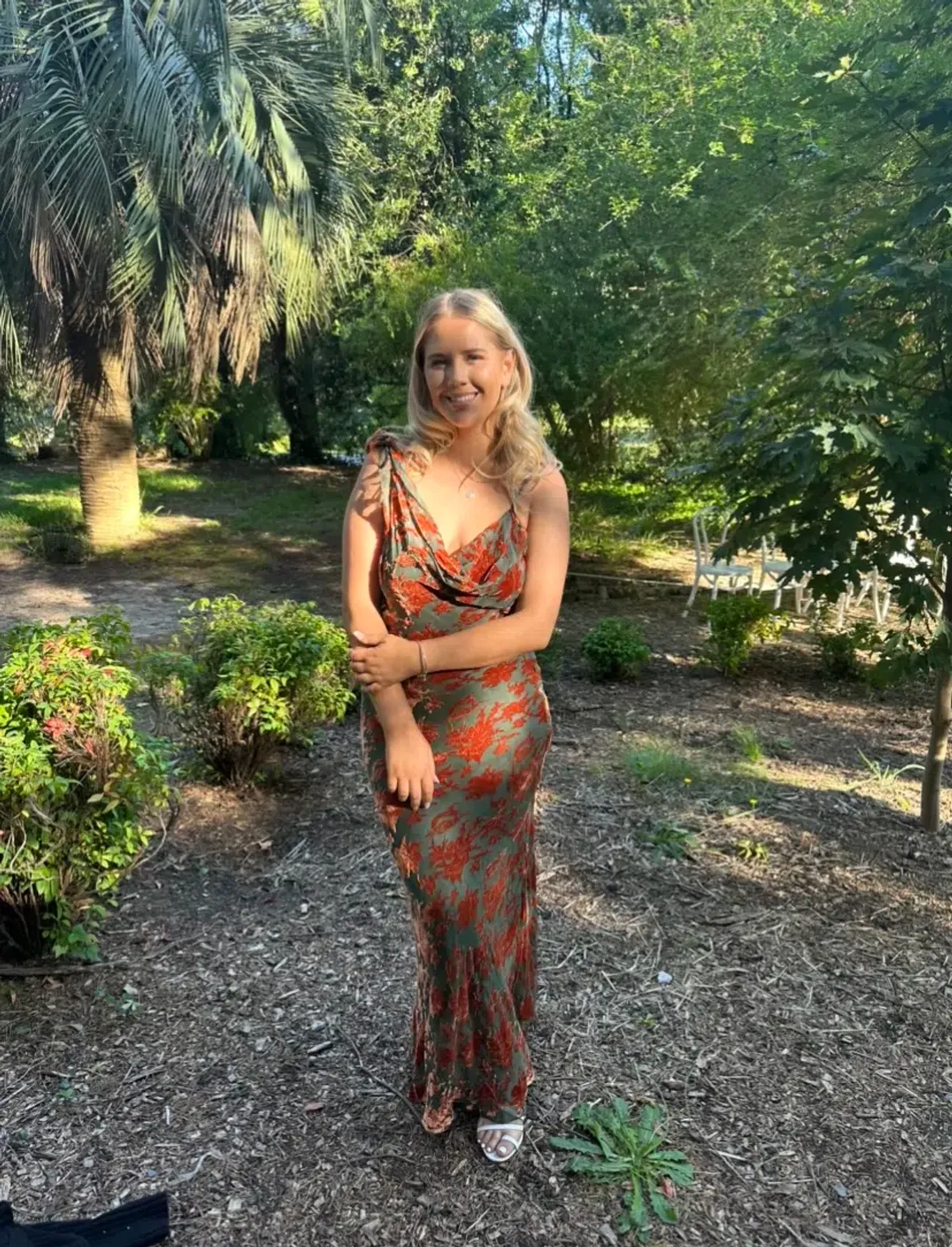 Rat & Boa Vienna Dress Print Size 8  for rent on The Volte - main image