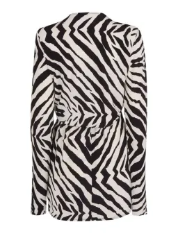 Rat & Boa Allegra Dress Zebra Print Size S/AU 8  for rent on The Volte - image 4