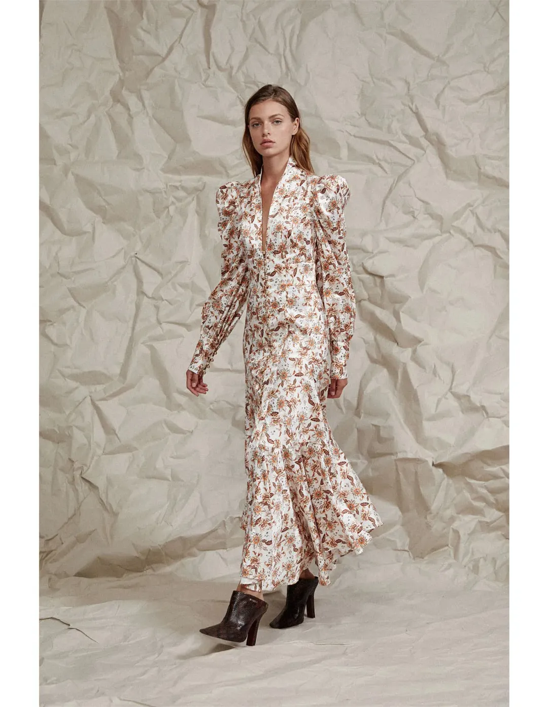 Acler Horrock Dress Floral Size 6 for rent on The Volte - main image