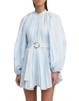 Acler Margot Mini Dress in Powder Blue Size 8 for rent on The Volte - image 4