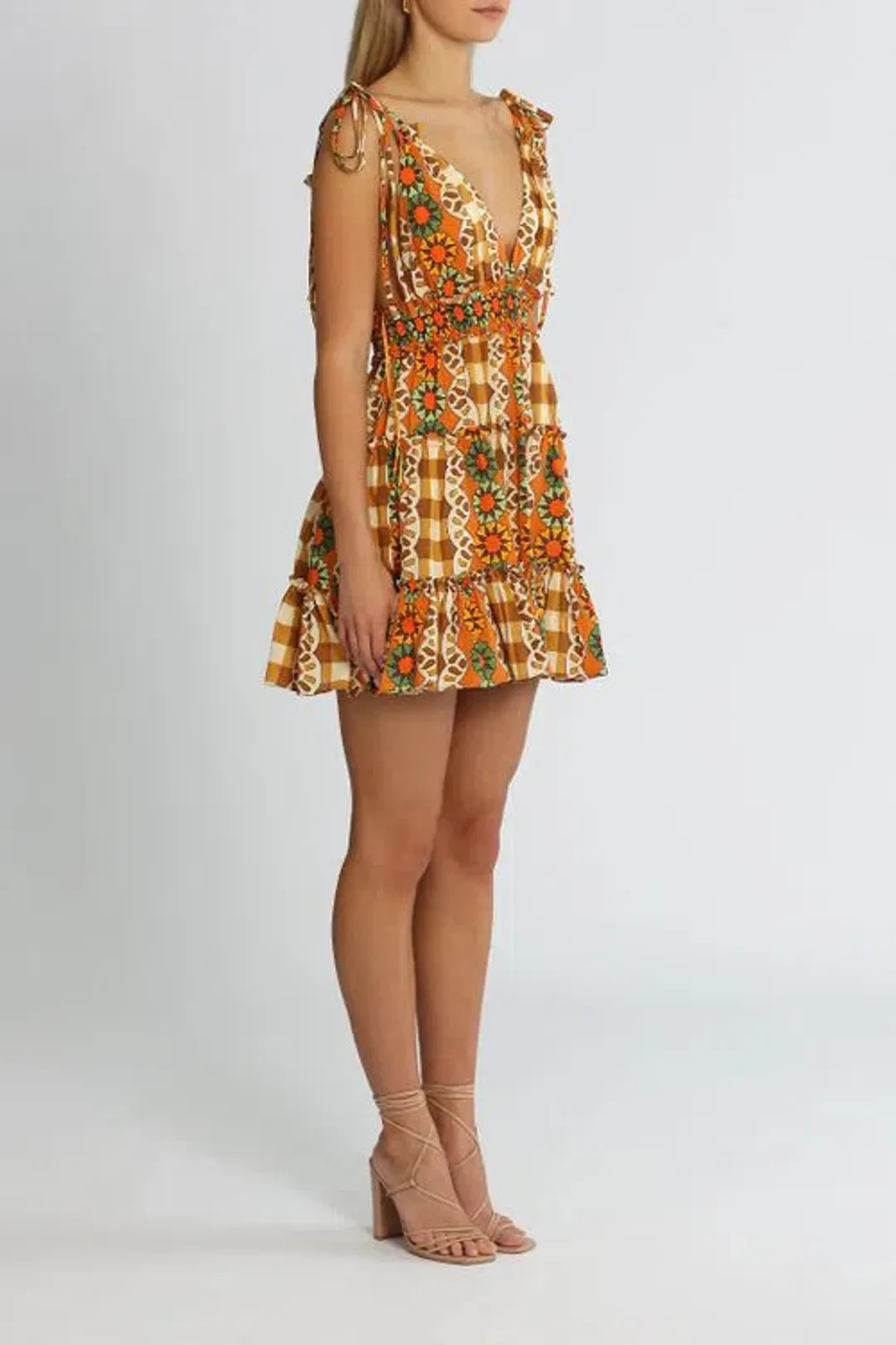 Alice McCall Clara Mini Dress Multi Size 6 / XS for rent on The Volte - main image