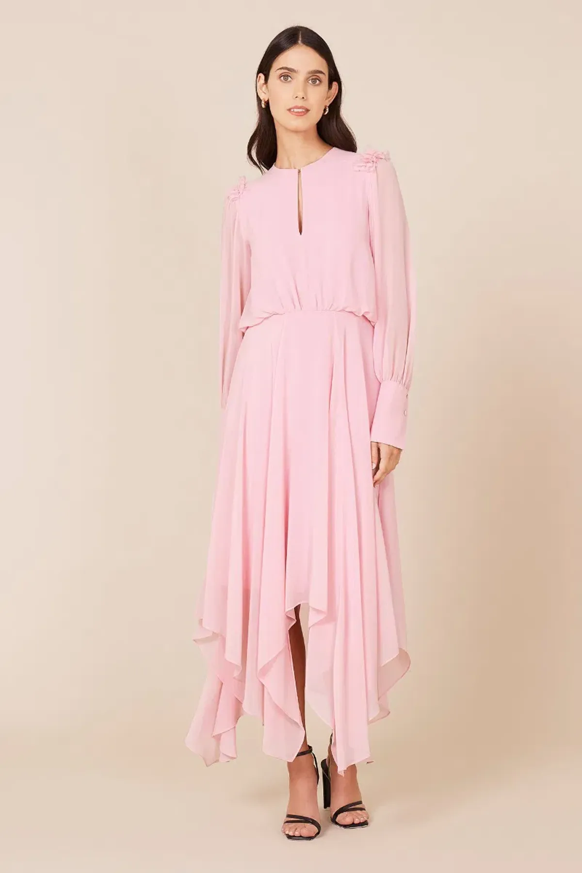Camilla and Marc Catalina Dress Pink Size 10  for rent on The Volte - main image