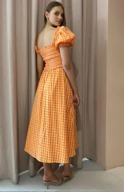 Steele Hollie Dress Orange Size AU 12 for rent on The Volte - image 2
