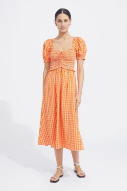 Steele Hollie Dress Orange Size AU 12 for rent on The Volte - image 1