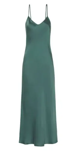 Silk Laundry 90s Slip Dress Emerald Green Size AU 10 for rent on The Volte - image 2