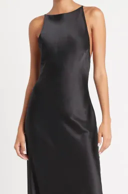 Sir The Label Editta Gown Midi Black Size AU 6 for rent on The Volte - image 4