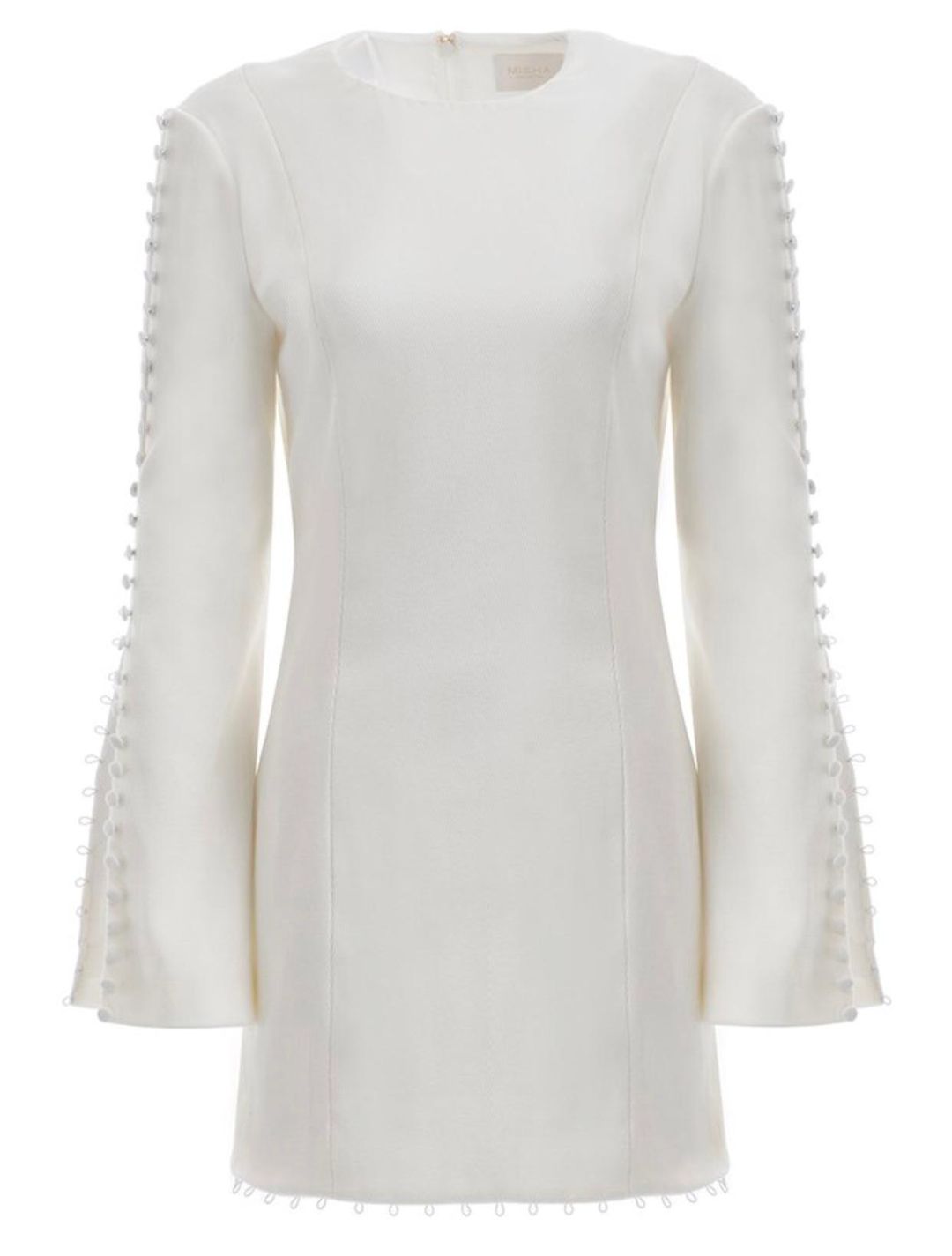 Misha Analiese Mini Dress White Size 8 for rent on The Volte - main image