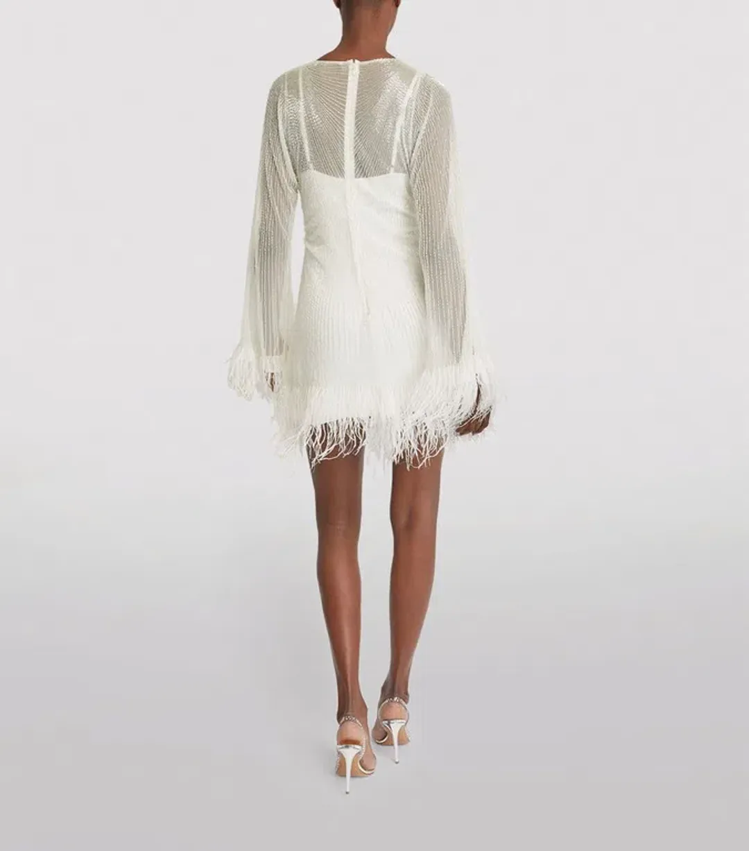 Rachel Gilbert Axel Mini Dress Ivory Size 1 / AU 8 for rent on The Volte - main image