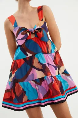 Rebecca Vallance Mini Dress Multi-colored Size AU 12 for rent on The Volte - image 3