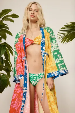 Alemais Louise Shirtdress Multi Color Size AU 12 for rent on The Volte - image 4