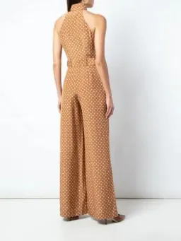 Zimmerman Espionage Silk Jumpsuit Polka Dot Size 1 / AU 10 for rent on The Volte - image 2