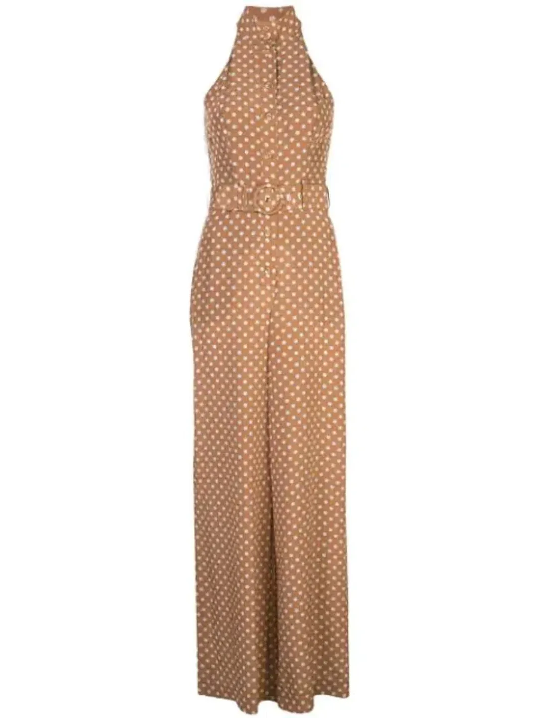 Zimmerman Espionage Silk Jumpsuit Polka Dot Size 1 / AU 10 for rent on The Volte - main image