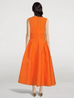 Rachel Gilbert Sophia Dress Orange Size AU 6 for rent on The Volte - image 2