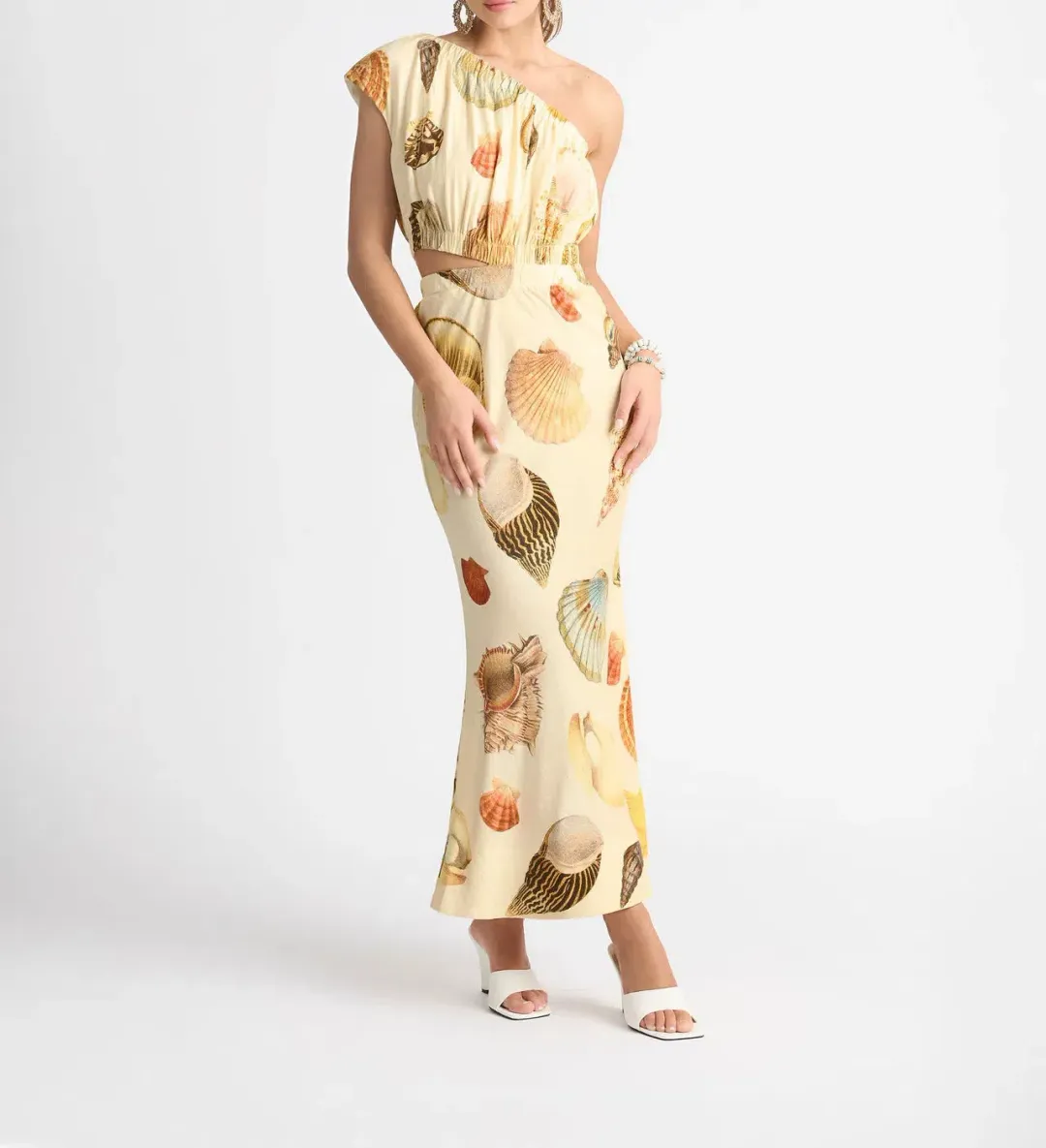 Sheike Sea Shore Dress Print Size 8 for rent on The Volte - main image