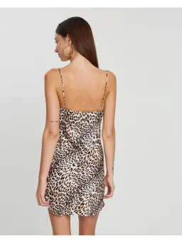 Bec & Bridge Feline Mini Dress Print Size AU 6 for rent on The Volte - image 3