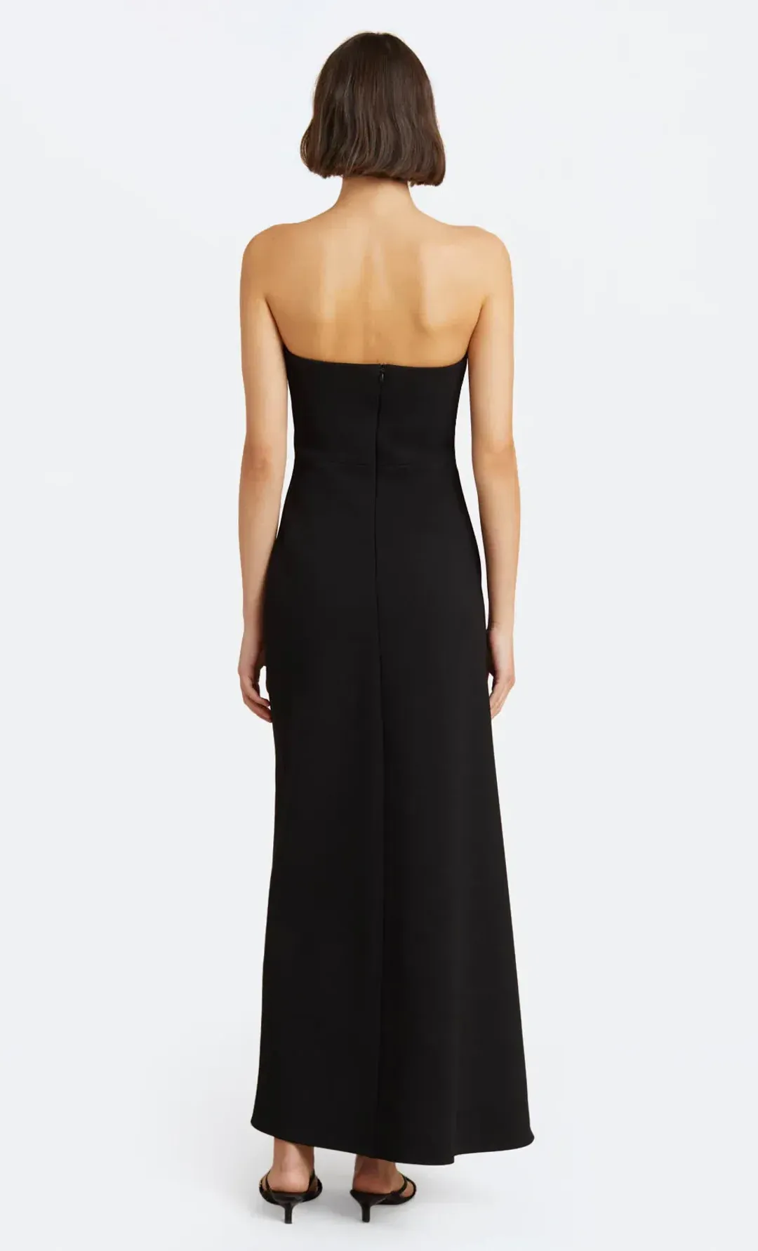 Bec & Bridge Ryan Strapless Dress Black Size 6 for rent on The Volte - main image