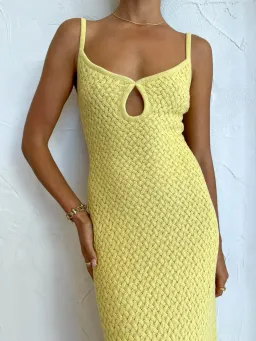 Bec & Bridge Effie Knit Key Maxi Dress Size 8 for rent on The Volte - image 4