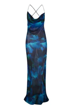 Rat & Boa Rafinha Dress Blue Print Size 6 for rent on The Volte - image 5