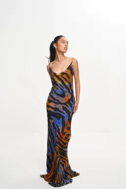 Rat & Boa Fabienne Dress Multi-colour Size 8 for rent on The Volte - image 1