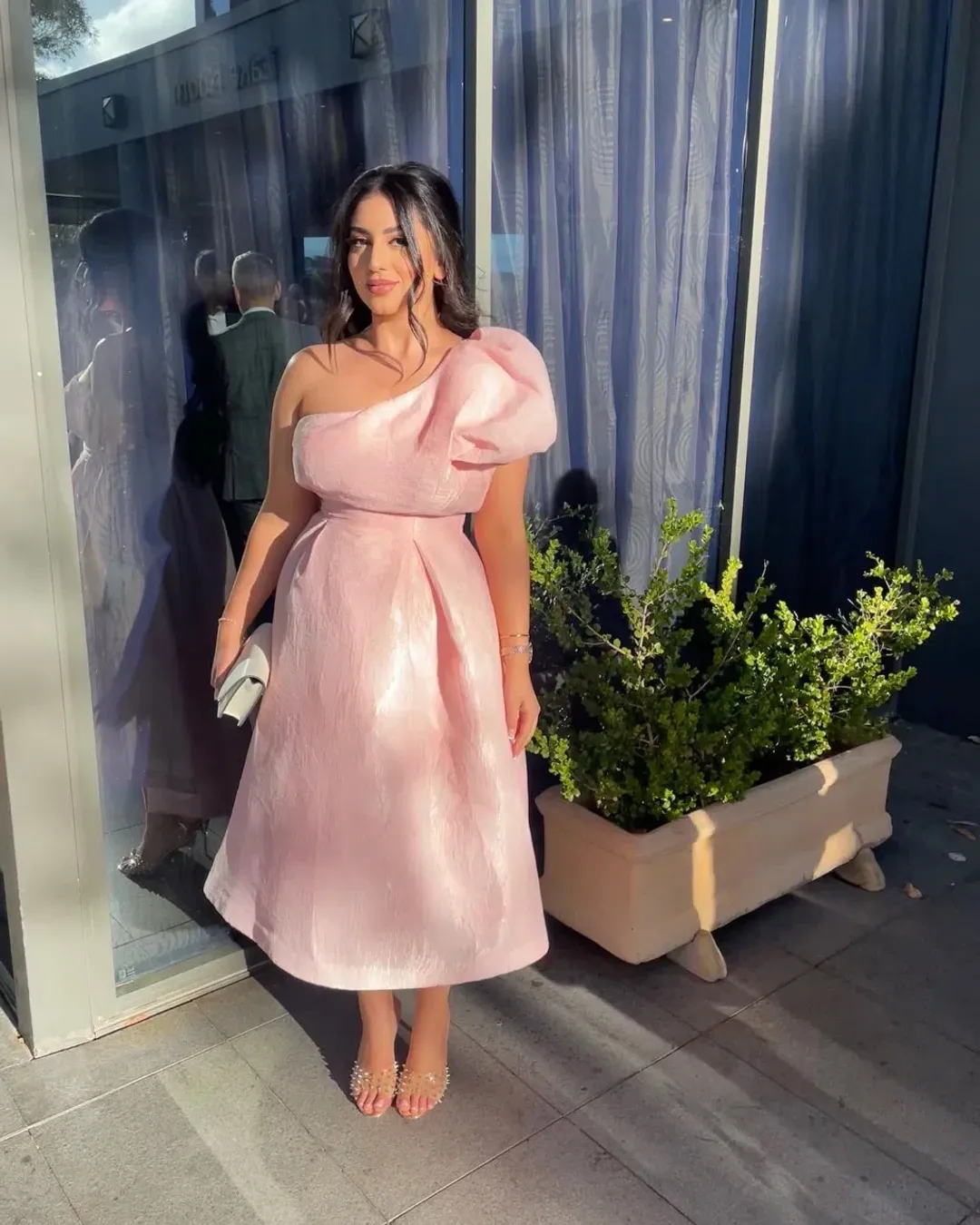 Rachel Gilbert Angus Dress Pink Size 3 / AU 12 for rent on The Volte - main image