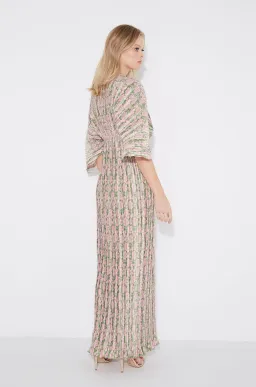 Gianna Forever Dress Olive & Pink Floral Size AU 6 for rent on The Volte - image 2