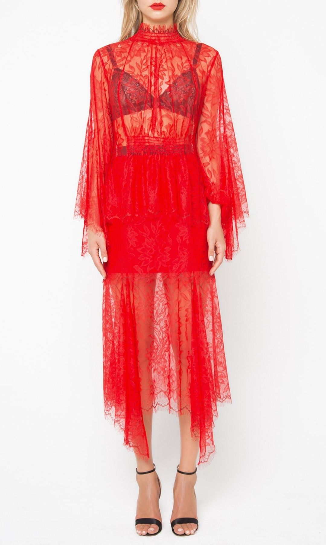 Alice McCall Red Love Myself Top & Skirt size 8 for rent on The Volte - main image