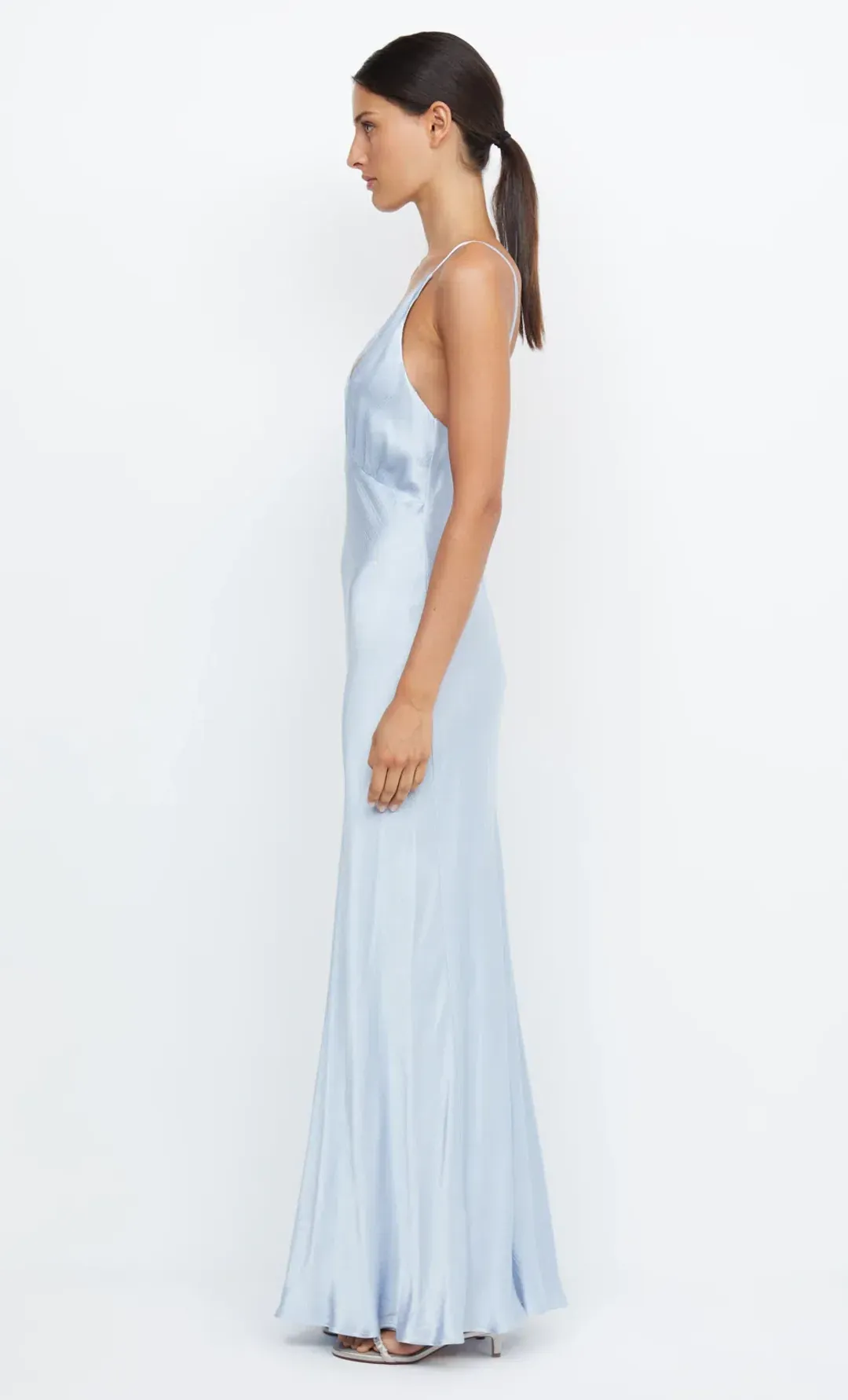Bec & Bridge Moon Dance V Maxi Dress Blue Size 8 / S for rent on The Volte - main image
