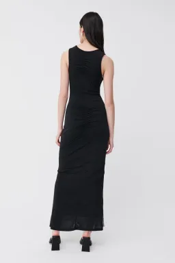 Suboo Diamanté Plunge Nexk Longline Maxi Dress Beaded/Black Size 8  for rent on The Volte - image 1