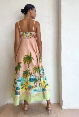 Alemais Mermaid Point Sundress Print Size 10  for rent on The Volte - image 1