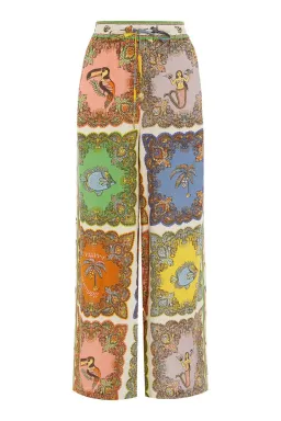 Alemais Trippy Troppo Shirt And Pant Set Multi Size 8  for rent on The Volte - image 3