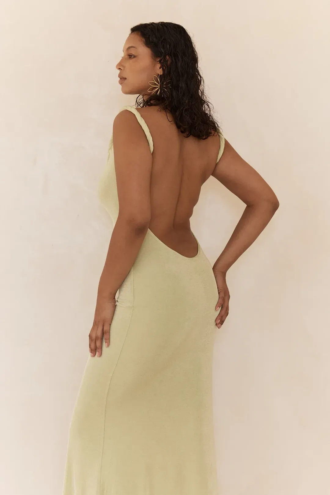 Johansen Frida Dress Green Size 10 for rent on The Volte - main image