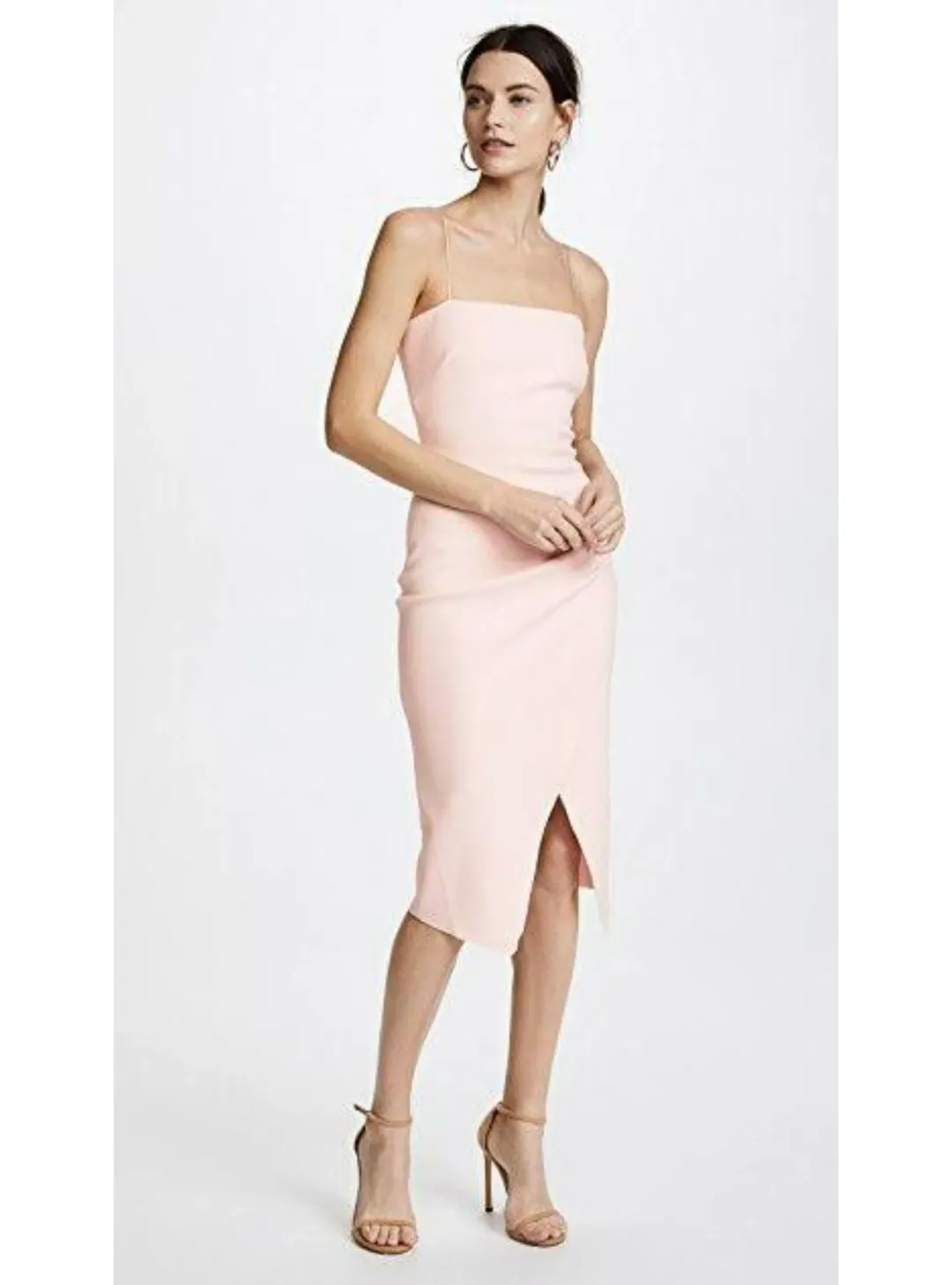 Bec & Bridge Auriele Dress Blush Pink Size AU 6 for rent on The Volte - main image